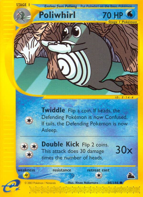 Poliwhirl 088/144 card