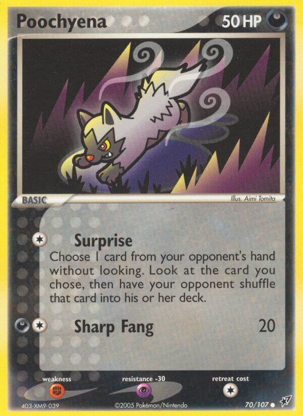 Poochyena 70/107 card