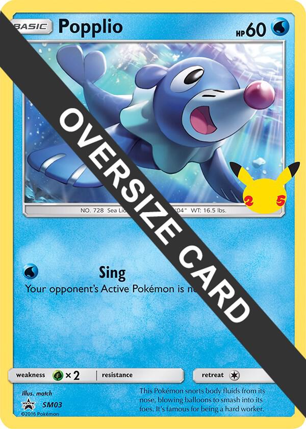 Popplio SM03 card
