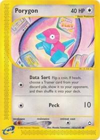 Porygon 103b 103b/147 card