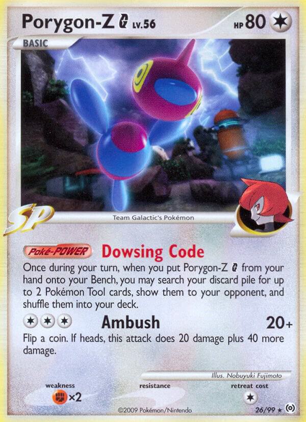 Porygon Z G 26/99 carta