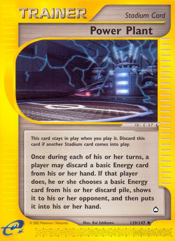 Power Plant 139/147 card