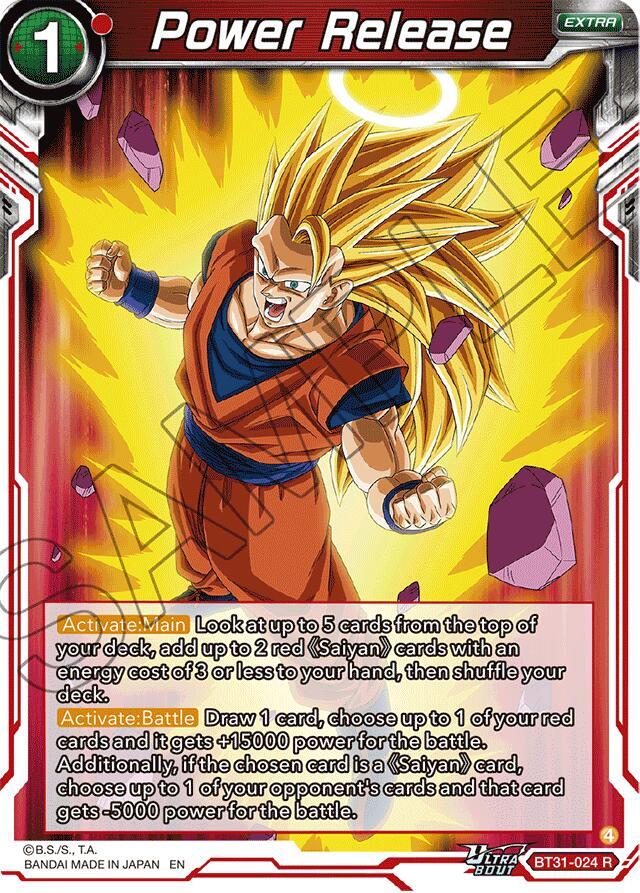 Power Release BT31-024 card