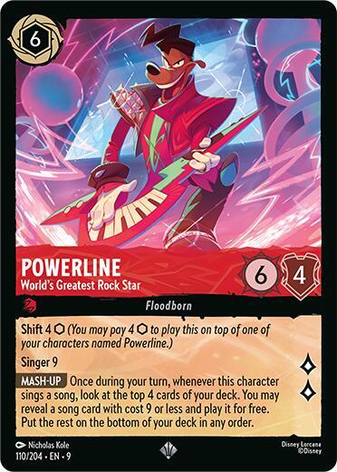 Powerline Worlds Greatest Rock Star 110/204
