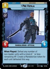 Pre Vizsla Strong Willed Ruler 53/264 card