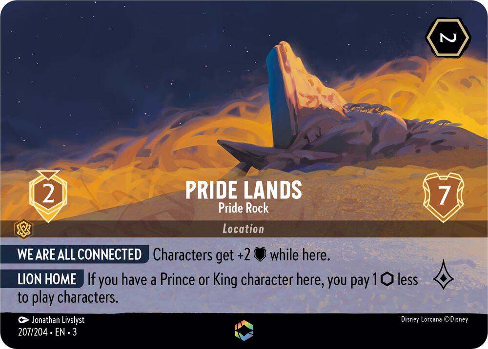 Pride Lands Pride Rock Enchanted 207/204