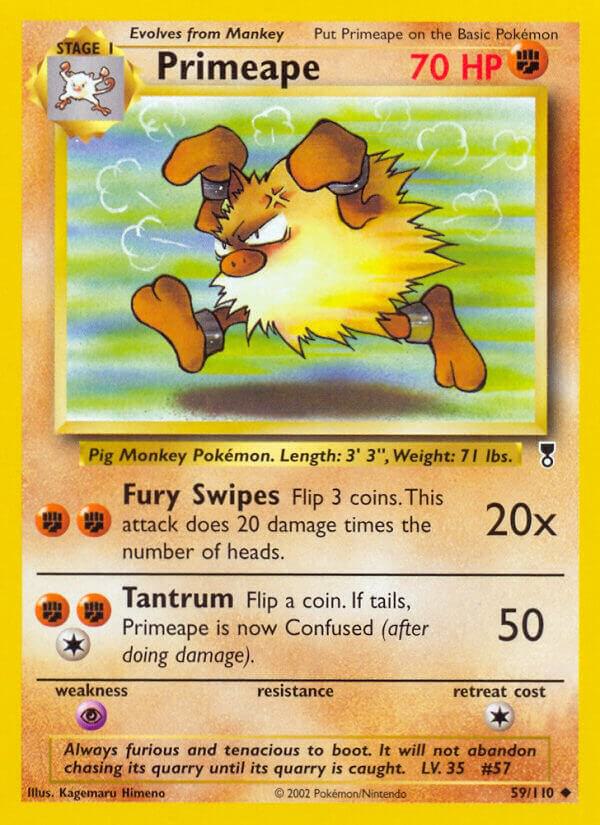 Primeape 059/110 carta