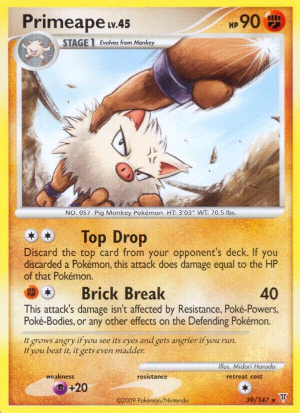 Primeape 39 card