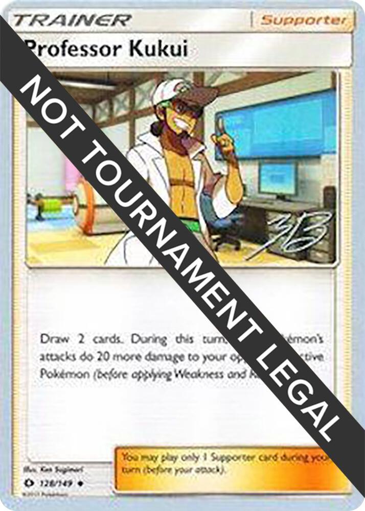 Professor Kukui 2017 Zachary Bokhari 128/149