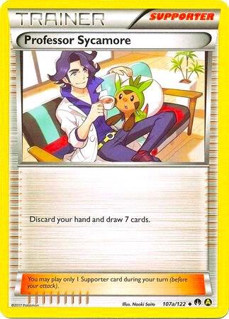 Professor Sycamore 107a 122 Non Holo