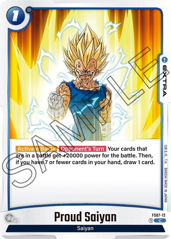 Proud Saiyan FS07-12 carta