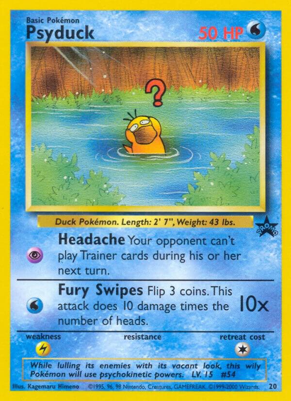 Psyduck 20/53 card