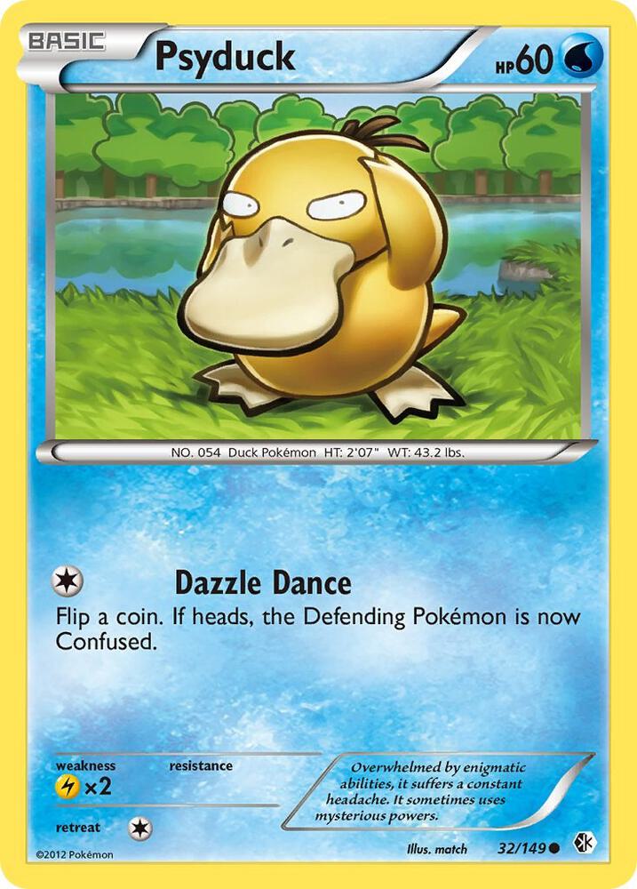 Psyduck 32 32/149 card