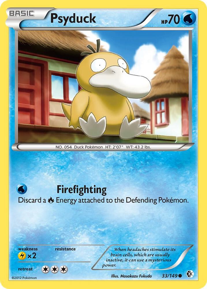 Psyduck 33 33/149 card