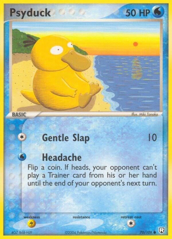 Psyduck 70/109 card