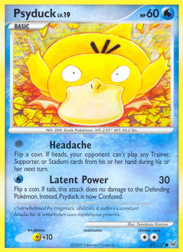 Psyduck 87/127 card
