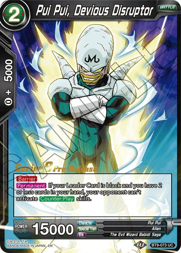 Pui Devious Disruptor BT9-073 card