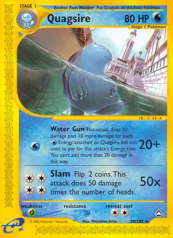 Quagsire 030/147 card