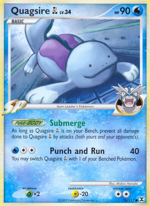 Quagsire GL 76/111 card