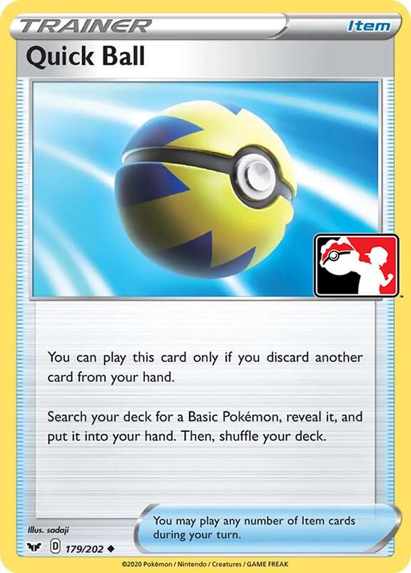 Quick Ball 179 202 card