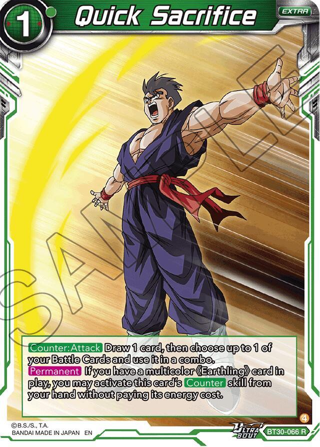 Quick Sacrifice BT30-066 card
