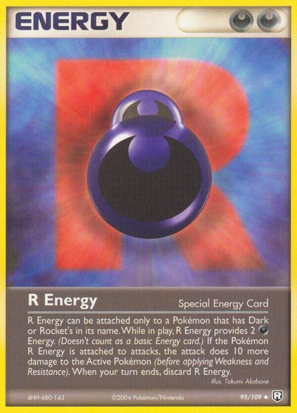 R Energy 95/109 card
