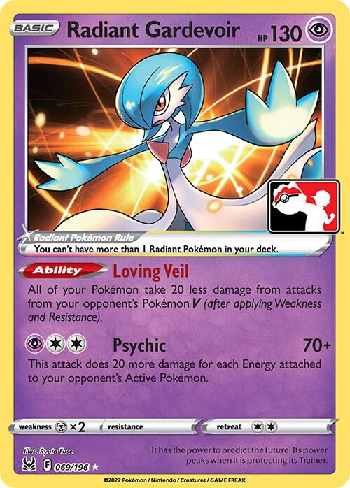 Radiant Gardevoir 069/196 card