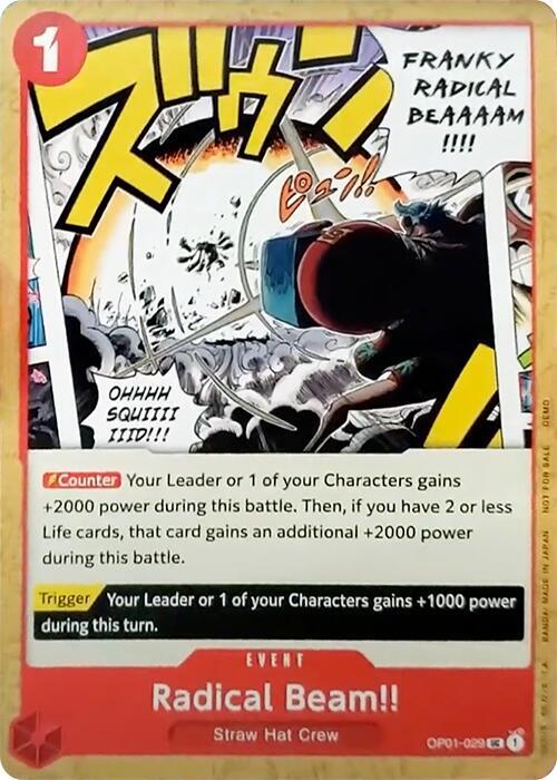 Radical Beam OP01-029 carta