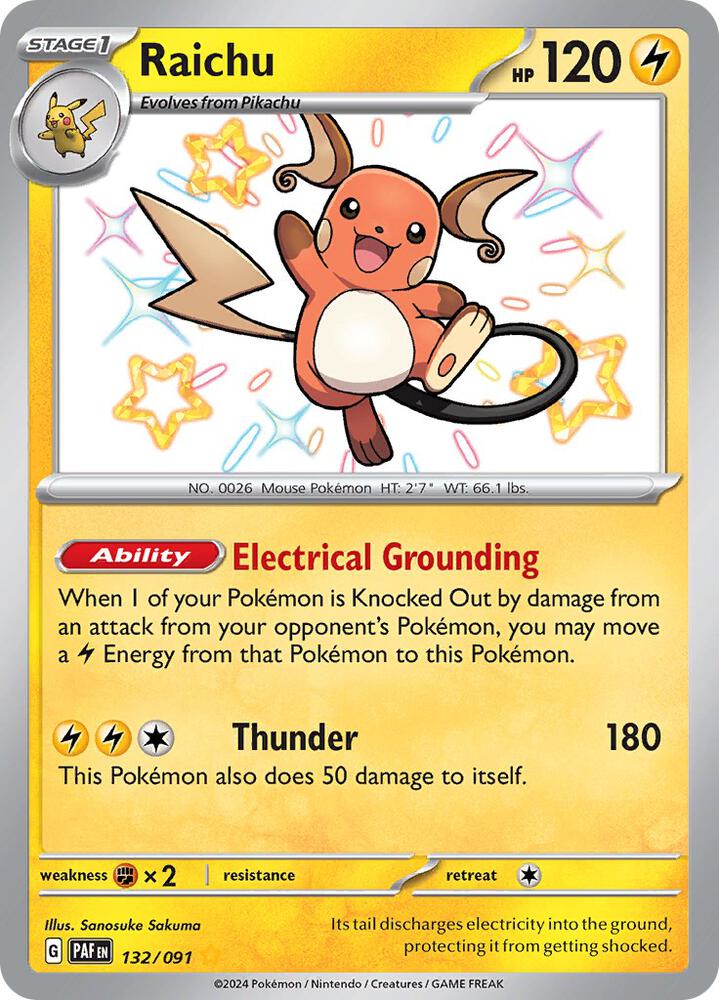 Raichu 132 091