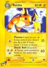 Raichu 61 061/165 card