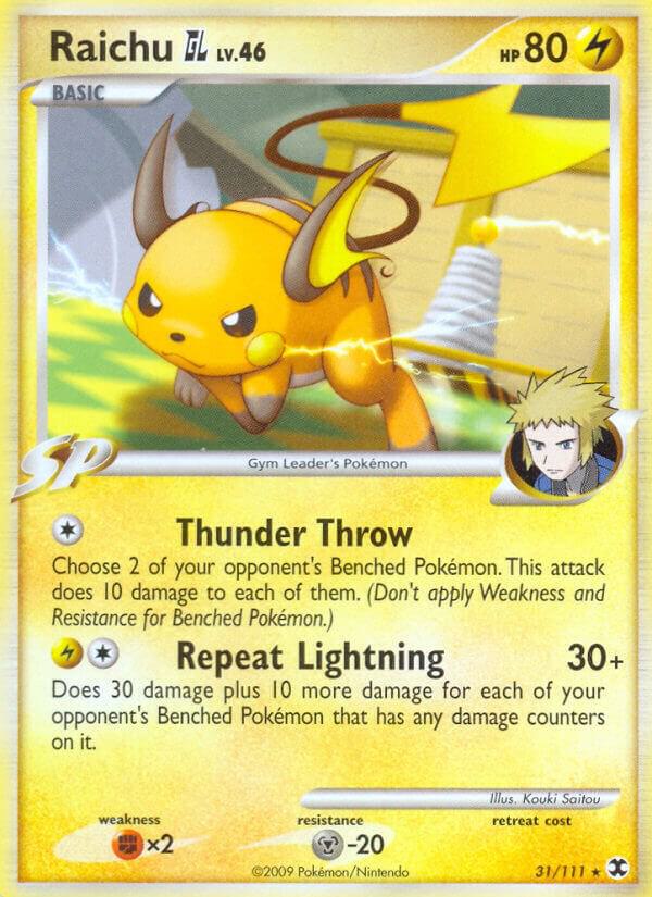 Raichu GL 31/111 card