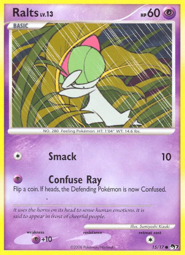 Ralts 015/017 card