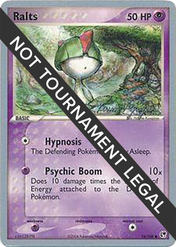 Ralts 2004 Kevin Nguyen 74/100 card