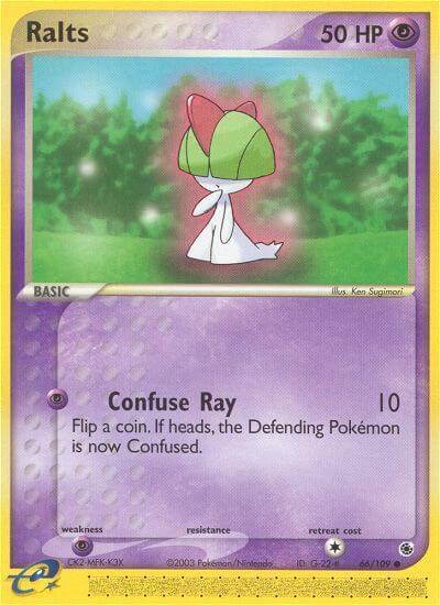 Ralts 66 109 card