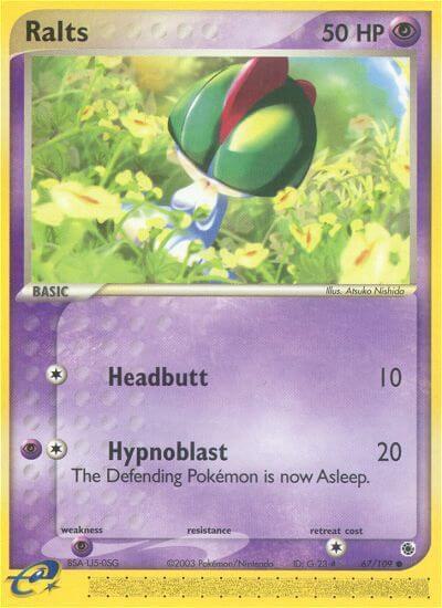 Ralts 67 109 card