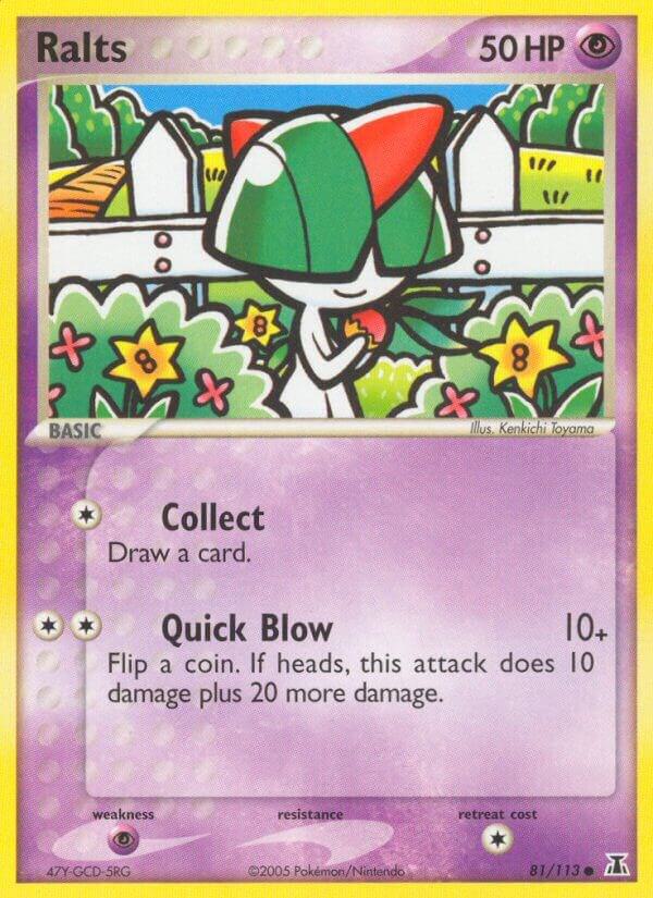 Ralts 81/113 card