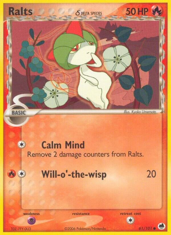 Ralts Delta Species 61/101 card