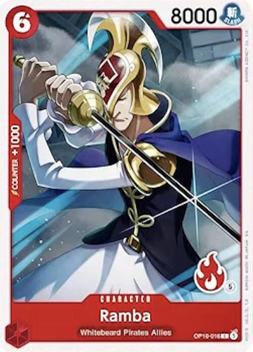Ramba Ace Deck OP16-016 card