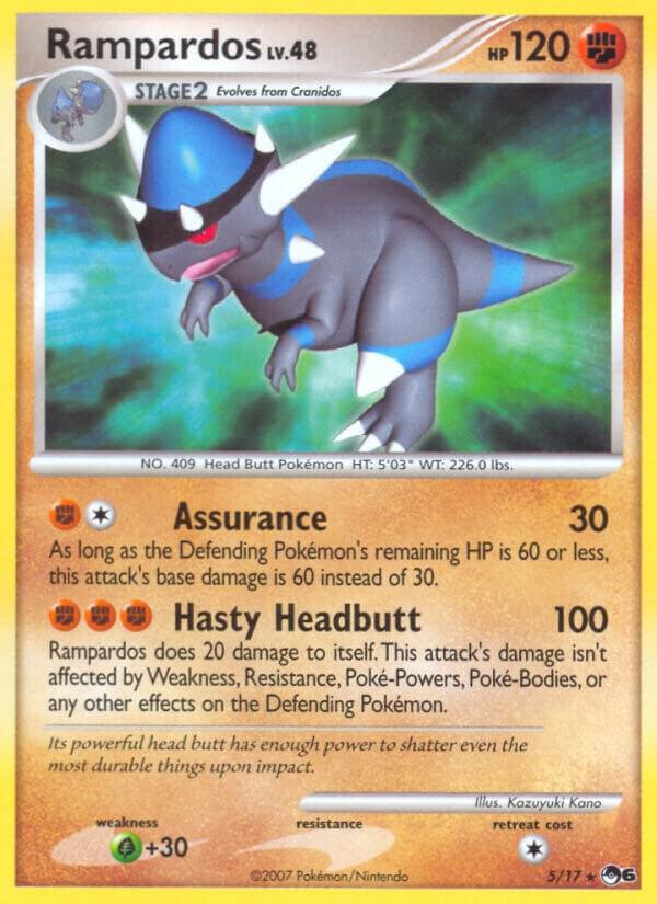 Rampardos 005/017 card