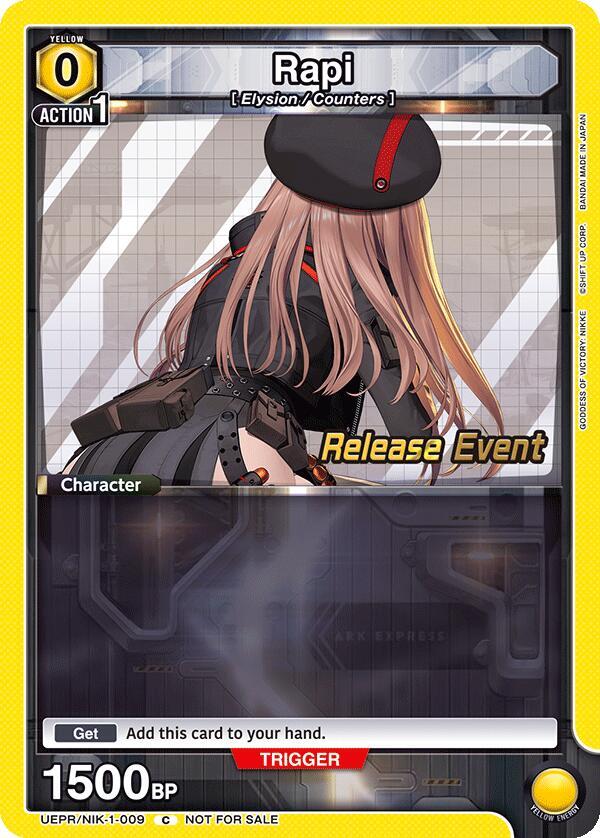 Rapi 009 UEPR/NIK-1-009 card