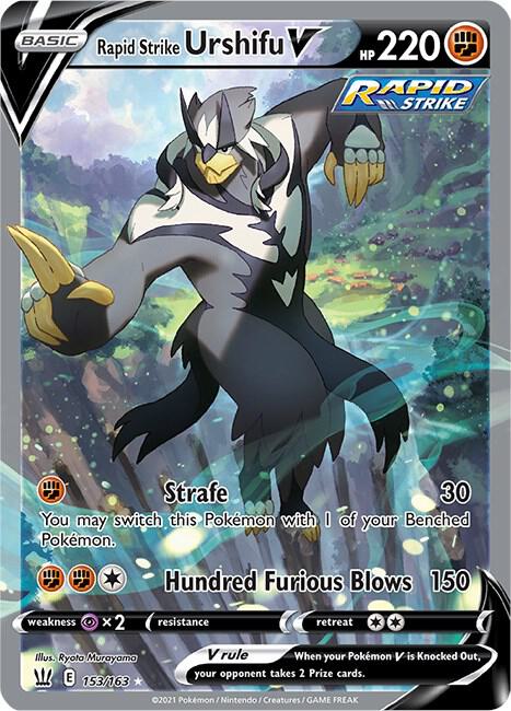 Rapid Strike Urshifu V Alternate Full Art 153/163