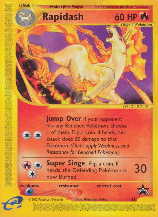 Rapidash 51 51/53 card