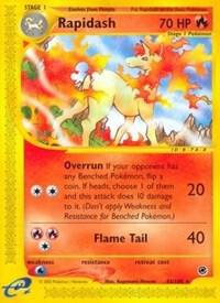 Rapidash 62 062/165 card