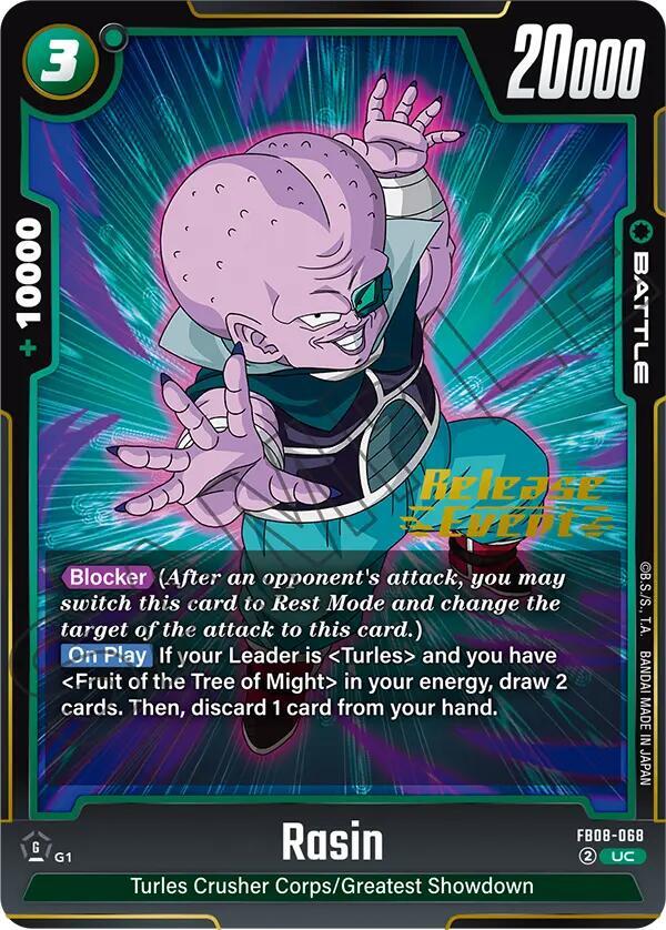 Rasin FB08-068 card