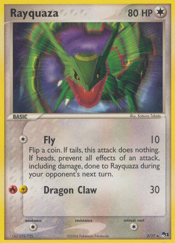 Rayquaza 003/017 card