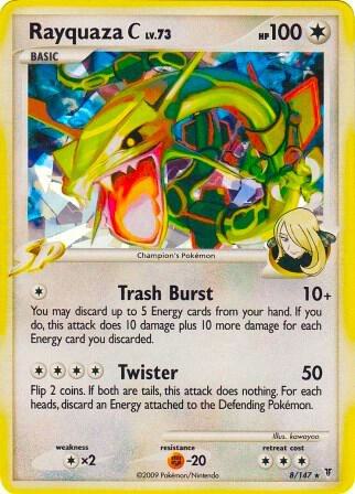 Rayquaza C 8 card