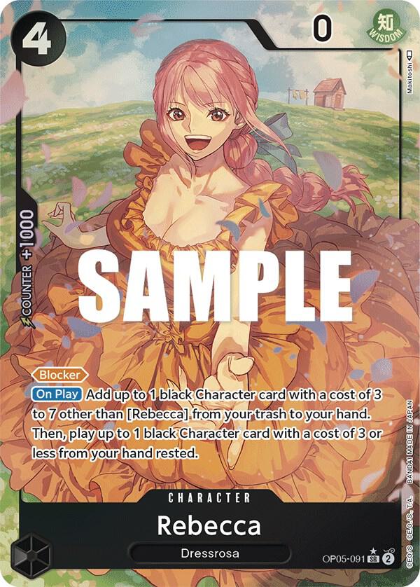 Rebecca Alternate Art OP05-091