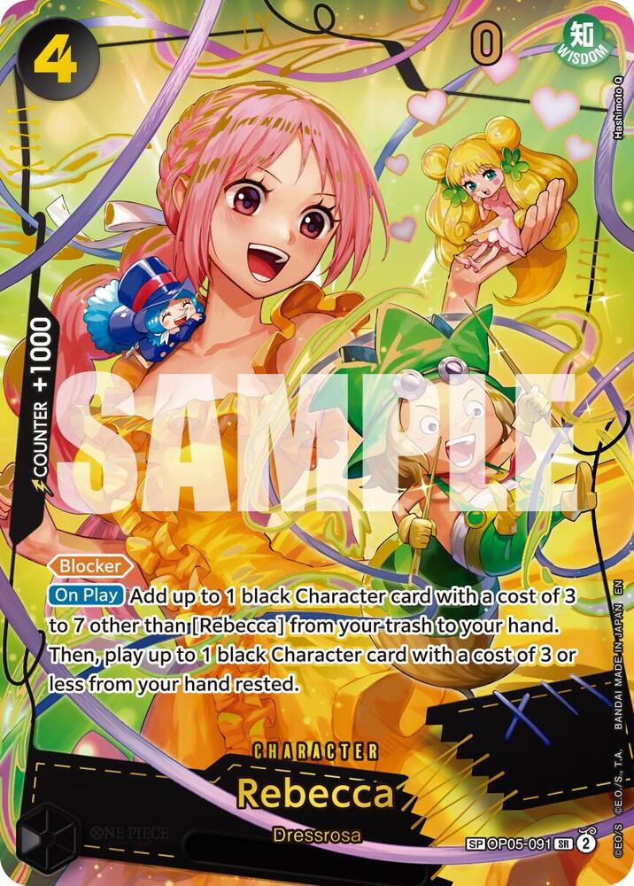 Rebecca SP OP05-091 card