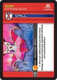 Red Hunting Drill S131 card