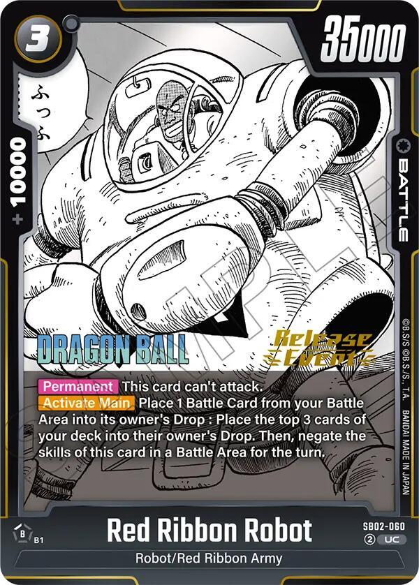 Red Ribbon Robot SB02-060 card